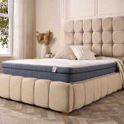 Aspire Natural Wool Bonnell Hybrid Tufted Mattress, Size Single