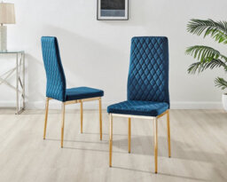 Furniturebox Uk 4X Milan Grey Hatched Velvet Dining Chairs Black Legs - thumbnail 2