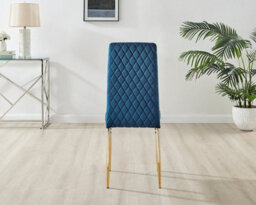 Furniturebox Uk 4X Milan Grey Hatched Velvet Dining Chairs Black Legs - thumbnail 6