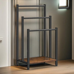 Rafaelo Mobilia Free Standing Towel Rail Bathroom Furniture - thumbnail 5