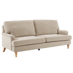 Furniture in Fashion Hampshire Fabric 3 Seater Sofa In Stone - thumbnail 3