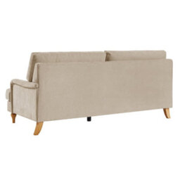 Furniture in Fashion Hampshire Fabric 3 Seater Sofa In Stone - thumbnail 5
