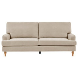 Furniture in Fashion Hampshire Fabric 3 Seater Sofa In Stone - thumbnail 4