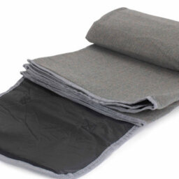 Red Hamper H165 Polyester Grey Tweed Picnic Blanket - thumbnail 4