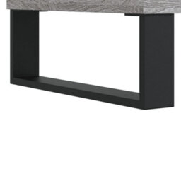 Berkfield Modern Coffee Table Grey Sonoma 80X80X36.5 Cm Engineered Wood - thumbnail 7