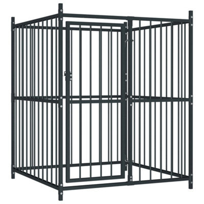 Berkfield Outdoor Dog Kennel 120X120X150 Cm - image 1