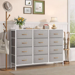 12 Drawer Dresser For Bedroom, Fabric Dressers & Chests Of Drawers - thumbnail 3