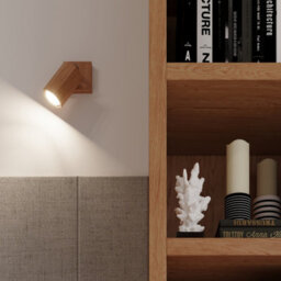 Luminosa Lighting Luminosa Zeke Oak Octagon Twin Ceiling Spotlight Wood, 2X Gu10 - thumbnail 7