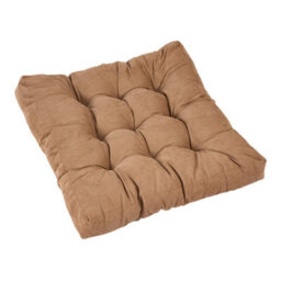 Living And Home Supportive And Comfortable Corduroy Chair Cushion Seat Pad Tatami Cushion Indoor And Outdoor 55Cm W X 55Cm D X 5Cm H Light Coffee - thumbnail 5