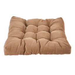 Living And Home Supportive And Comfortable Corduroy Chair Cushion Seat Pad Tatami Cushion Indoor And Outdoor 55Cm W X 55Cm D X 5Cm H Light Coffee - thumbnail 7