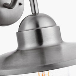 Pacific Lifestyle Steel Fisherman Garden Wall Light Metal Outdoor Wall Lanterns - thumbnail 7