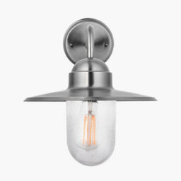 Pacific Lifestyle Steel Fisherman Garden Wall Light Metal Outdoor Wall Lanterns - thumbnail 2