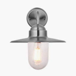 Pacific Lifestyle Steel Fisherman Garden Wall Light Metal Outdoor Wall Lanterns - thumbnail 3