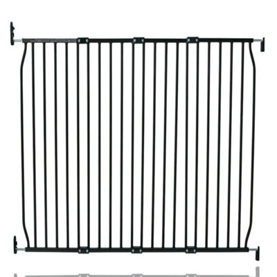 Bettacare Screw Fit Metal Dog Gate, Black, 130Cm - 140Cm - image 1