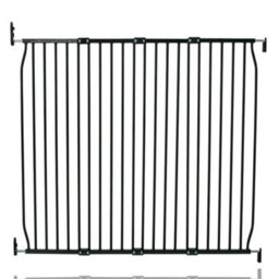 Bettacare Screw Fit Metal Dog Gate, Black, 130Cm - 140Cm - thumbnail 1