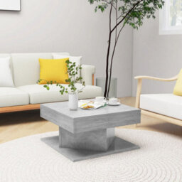 Vidaxl Coffee Table Concrete Grey 57X57X30 Cm Engineered Wood - thumbnail 2