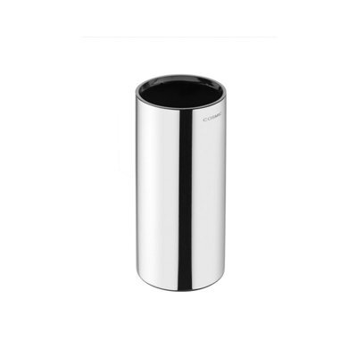 Cosmic Free Standing Brush Holder Glossy Stainless Steel Logic - image 1