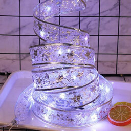 Groundlevel Led Ribbon Shape Fairy Lights - Cool White 2 Lengths - thumbnail 3