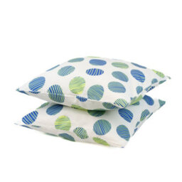 Gardenwize Pair Of Outdoor Garden Sofa Chair Furniture Scatter Cushions - Polka Dot - thumbnail 3