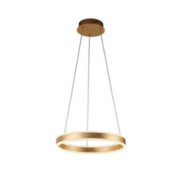 Luminosa Lighting Luminosa Helia Integrated Led Ceiling Pendant Gold - Uk Stock - thumbnail 4