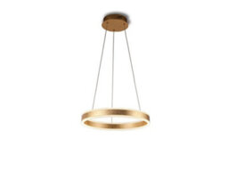 Luminosa Lighting Luminosa Helia Integrated Led Ceiling Pendant Gold - Uk Stock - thumbnail 3