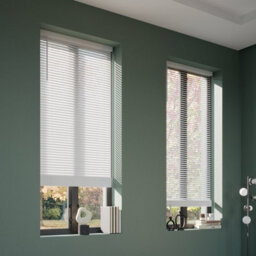 GoodHome Cana White Wood Venetian Blind (W)90Cm (L)180Cm - thumbnail 1