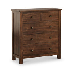 Duchy Acacia 2 Over 3 Chest Of Drawers - Fully Assembled By Roseland Furniture - thumbnail 1