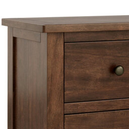 Duchy Acacia 2 Over 3 Chest Of Drawers - Fully Assembled By Roseland Furniture - thumbnail 6