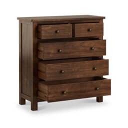 Duchy Acacia 2 Over 3 Chest Of Drawers - Fully Assembled By Roseland Furniture - thumbnail 5