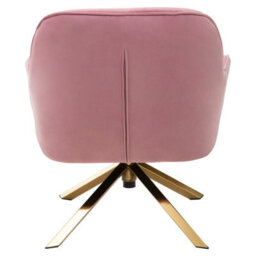 Orsina Pink Velvet Arm Chair, Luxury Velvet Upholstered Accent Chair, Comfortable Armchair For Home, Office - thumbnail 3