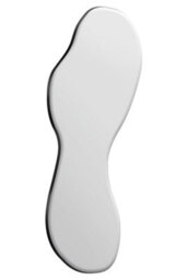 "Mirroroutlet The Lacuna Frameless Pond Wall Mirror 63"" X 24"" (160Cm X 60Cm)" - thumbnail 4
