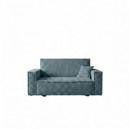 Sofa Bed Sleeping Function Viva Star Ii Green Poso Fabric Storage 2 Seater Modern Living Room - thumbnail 2