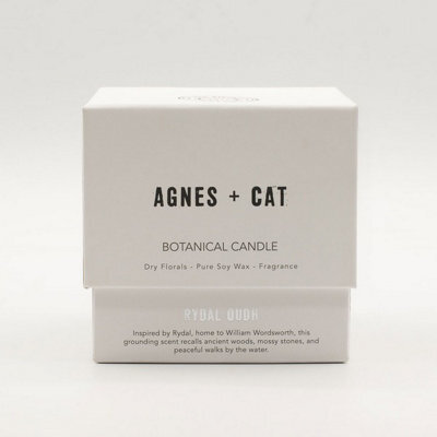Serenityy Agnes + Cat Botanical Soy Wax Candle - Rydal Oudh - image 1