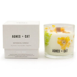 Serenityy Agnes + Cat Botanical Soy Wax Candle - Rydal Oudh - thumbnail 2