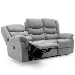More4Homes Seattle Electric Fabric Recliner 3 Seater Sofa - thumbnail 6