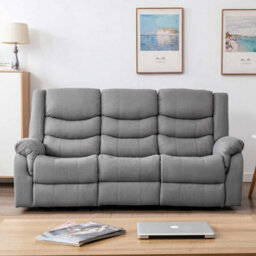 More4Homes Seattle Electric Fabric Recliner 3 Seater Sofa - thumbnail 8
