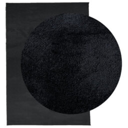 Walplus Rug Oviedo Short Pile Black 200X280 Cm - thumbnail 3