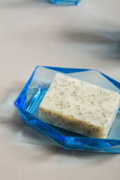 Orsina Dow Blue Acrylic Soap Dish - thumbnail 2