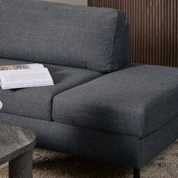 Furniture To Go Omaha Right Hand Facing Corner Sofa In Dark Grey Fabric - thumbnail 5