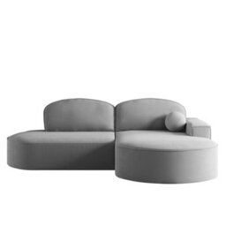 Corner Sofa Parma Pro Ball Has Sleep Function Orange Right Side - thumbnail 2