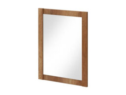 Impact Furniture Bathroom Cabinets Furniture Set 600mm Vanity Freestanding Unit With Sink And Wall Mirror Oak Effect Classic - thumbnail 7