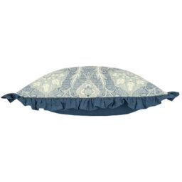Paoletti Kirkton Floral Pleated 100% Cotton Cushion Cover - thumbnail 3