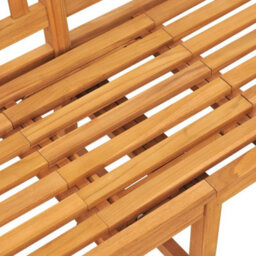 Berkfield 3-Seater Garden Bench With Table 150 Cm Solid Teak Wood - thumbnail 7