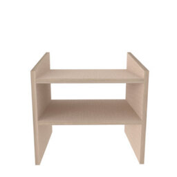 Decorotika Adin Furniture Tv Stands Nightstand Cottonbeige - thumbnail 4
