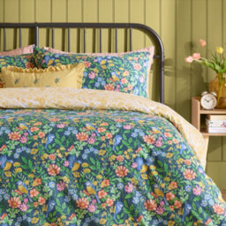 Furn. Emerie Floral Reversible Duvet Cover Set, Single - thumbnail 4