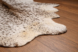 Modlux Natural Cowhide Rug, Brown And White, 100% Australian Cow Fur Skin Carpet Area Rug (Small (10-15 Sq Ft)) - thumbnail 5