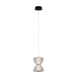 Luminosa Lighting Luminosa Tica Slim Pendant Ceiling Light Black, White 3000K Warm White - thumbnail 1