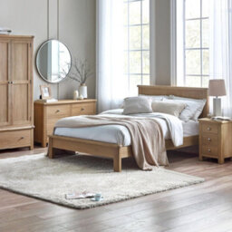 Julian Bowen Memphis Limed Oak 3 Drawer Chest - thumbnail 3