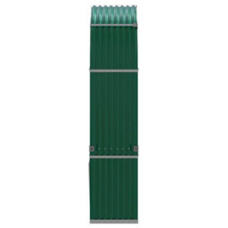 Walplus Log Holder Green 120X45X210 Cm Galvanised Steel - thumbnail 5