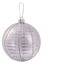 Christmas Tree World 6Cm Hand Painted Shatterproof Bauble Design 12 (12 Pack) - thumbnail 5